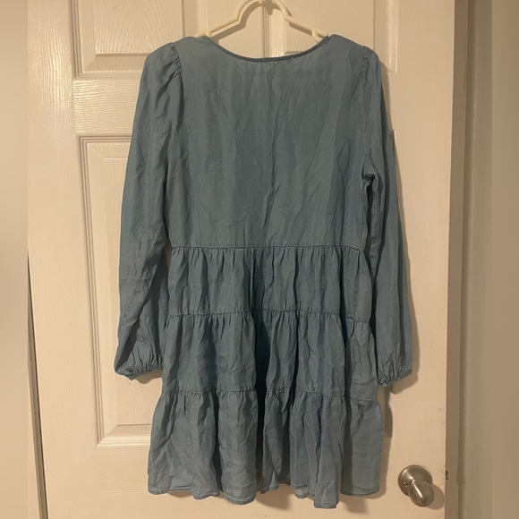 Mine long sleeve chambray dress - Picture 9 of 13